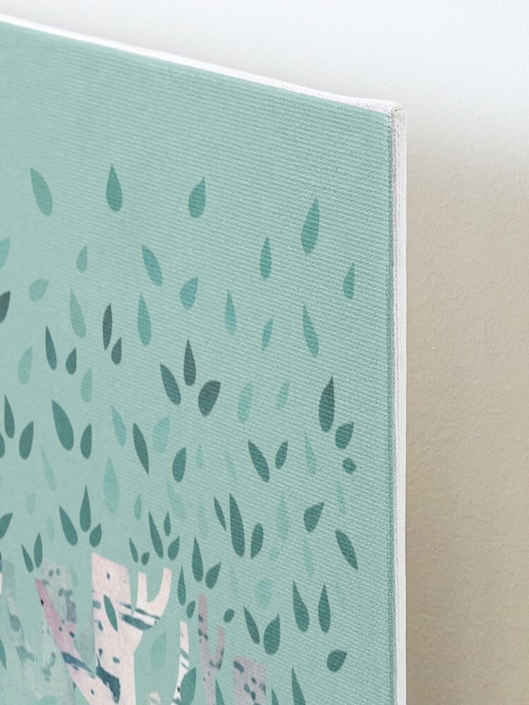 Alternate view of The Birches Mounted Print
