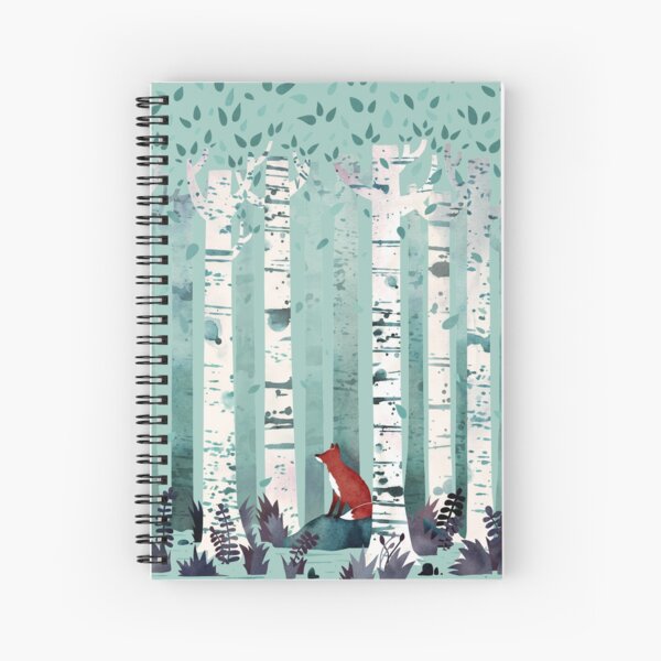 The Birches Spiral Notebook