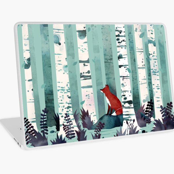 The Birches Laptop Skin