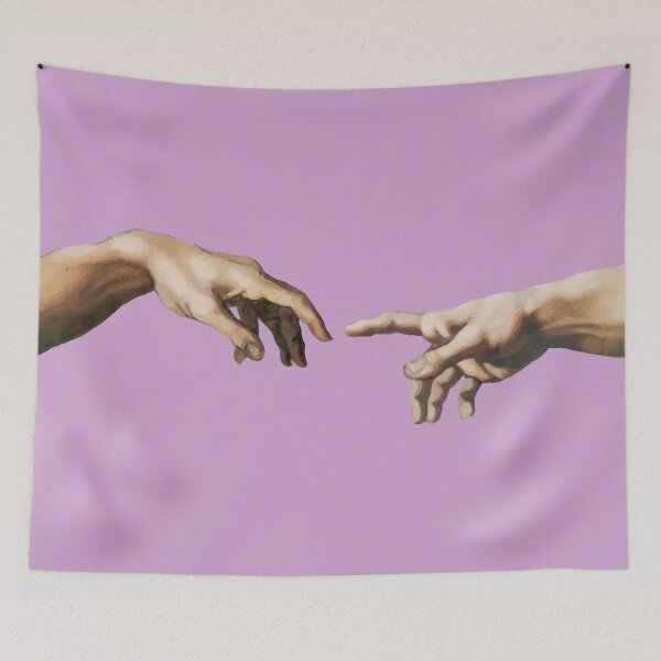Item preview, The creation of Adam (hands) designed and sold by Pride Art.