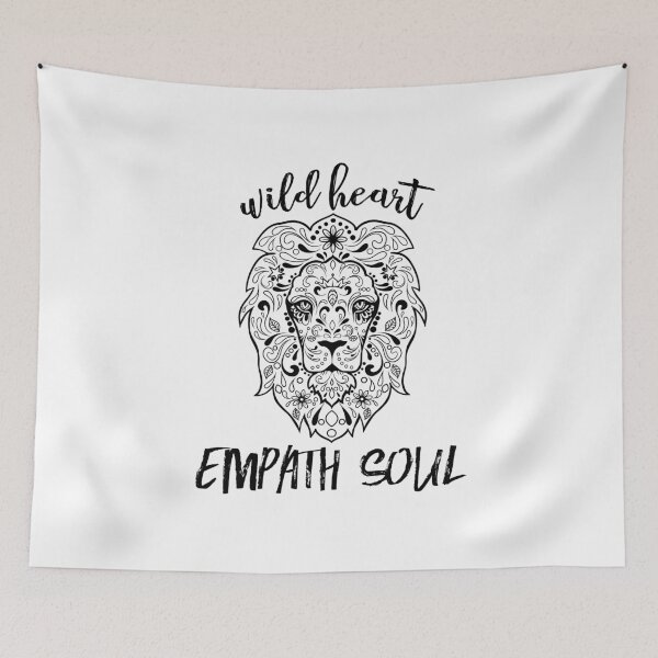 Item preview, Wild Heart Empath Soul Mandala Lion Shirt designed and sold by Katey1285.