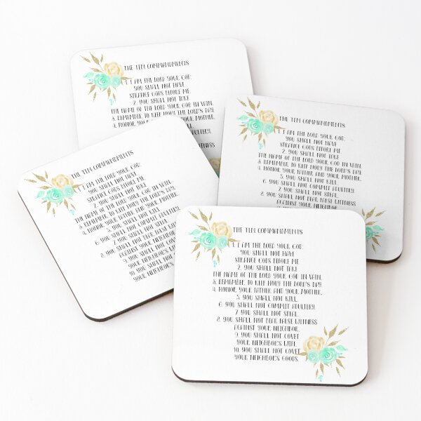 Item preview, The Ten Commandments  designed and sold by Lupappdesigns.