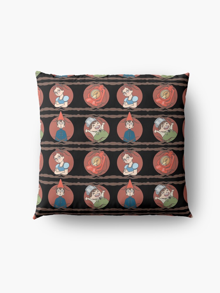 Alternate view of Over the Garden Wall Pattern Floor Pillow