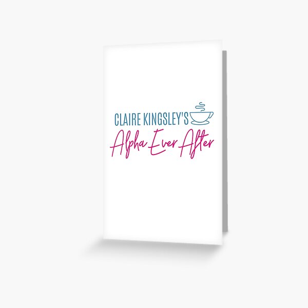 Alpha Ever After Greeting Card