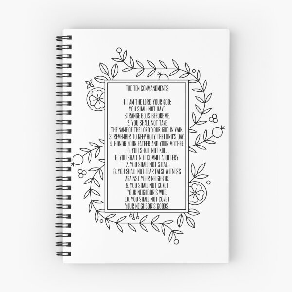 Item preview, The Ten Commandments  designed and sold by Lupappdesigns.