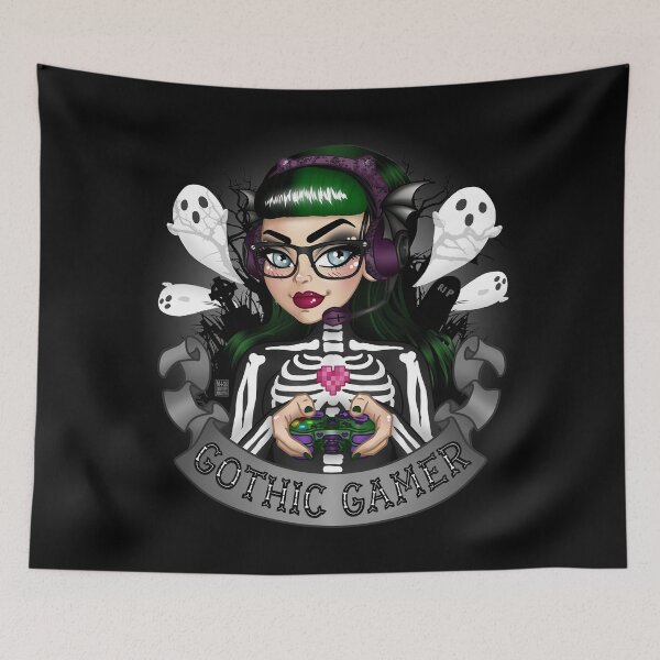 Item preview, Gothic Gamer designed and sold by Rose Demon.