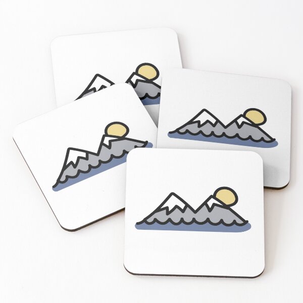 Item preview, Coastal Mountains designed and sold by jeffs-stickers.