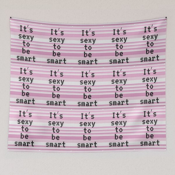 Item preview, It’s sexy to be smart  designed and sold by Michelle Sinz.