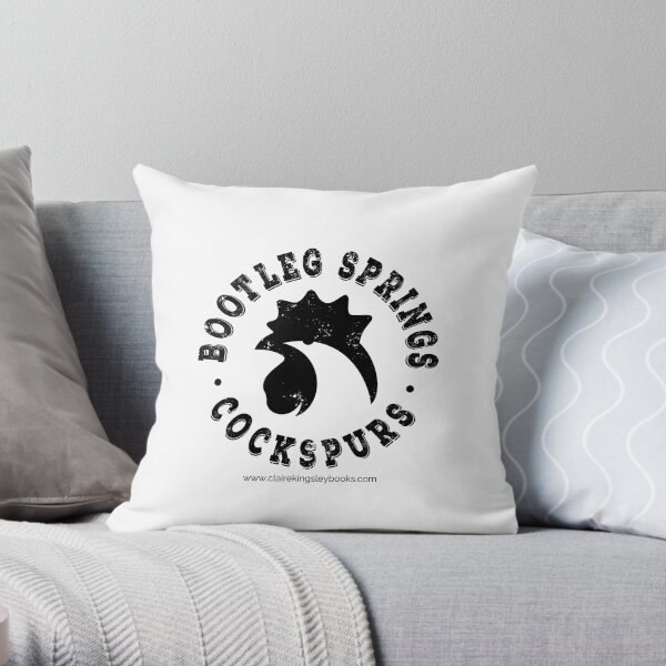 Cockspurs Throw Pillow