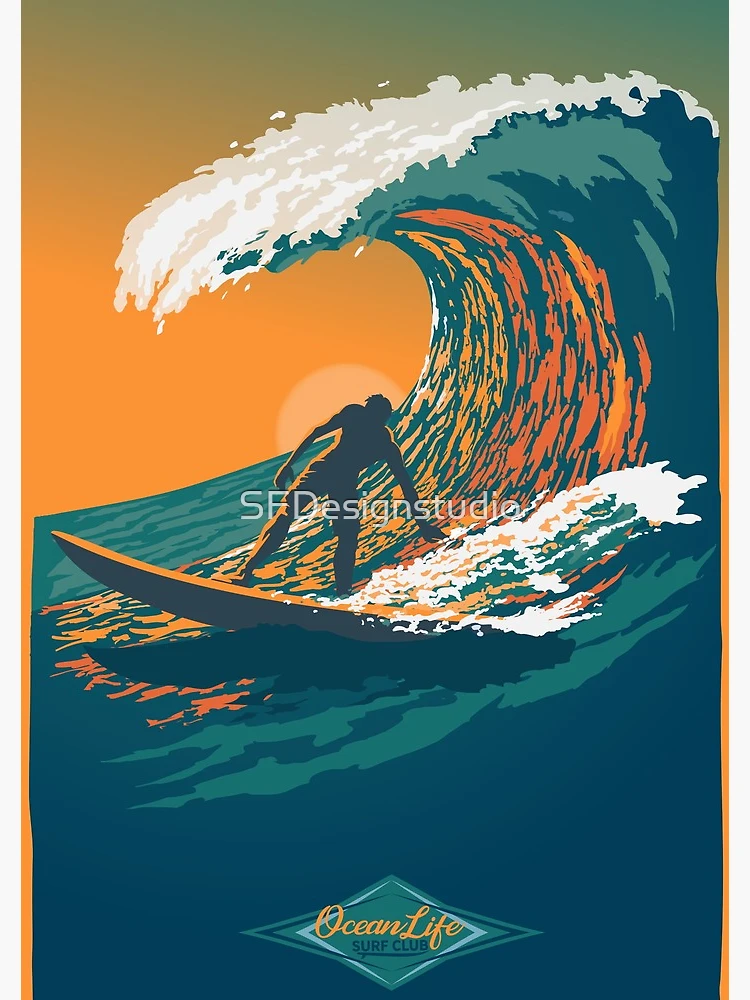 surfing life 原画 flat,750x,075,f-pad,750x1000,