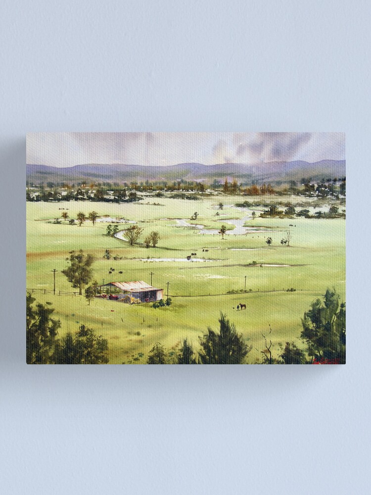 Alternate view of From Streeton Lookout, Freemans Reach Canvas Print