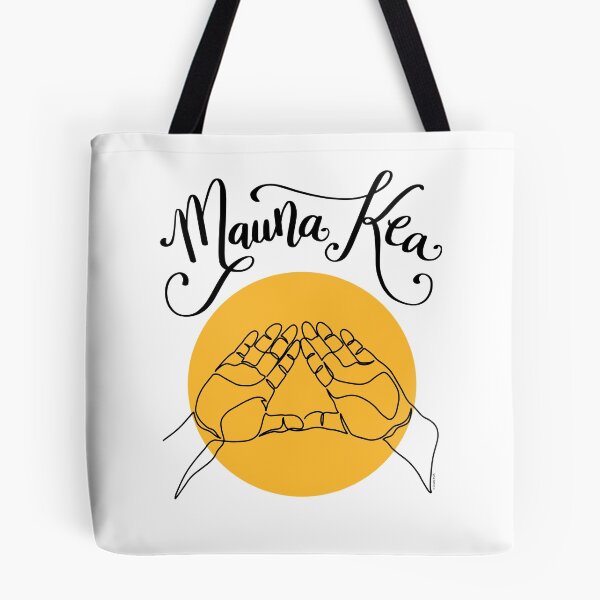 Item preview, We Are Mauna Kea Mountain Hand Sign Aloha Aina Hawaii designed and sold by DoubleBrush.