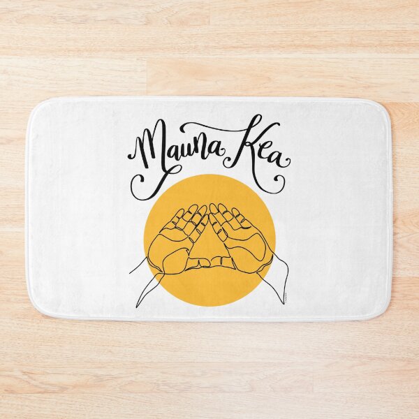 Item preview, We Are Mauna Kea Mountain Hand Sign Aloha Aina Hawaii designed and sold by DoubleBrush.