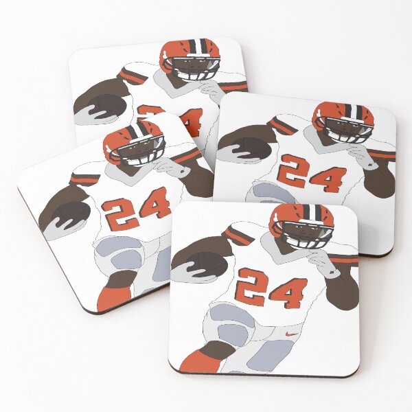 Item preview, Nick Chubb #24 Cleveland Browns RB designed and sold by Jasen Black.