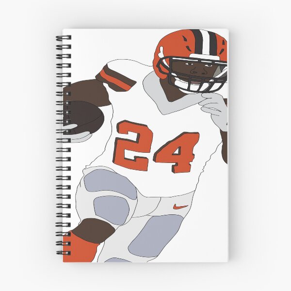 Item preview, Nick Chubb #24 Cleveland Browns RB designed and sold by Jasen Black.