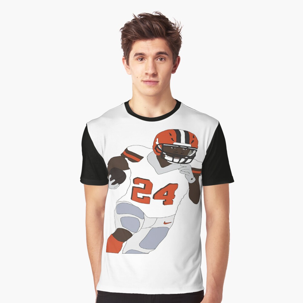 Nick Chubb Cleveland Browns Football Number 24 shirt - Kingteeshop