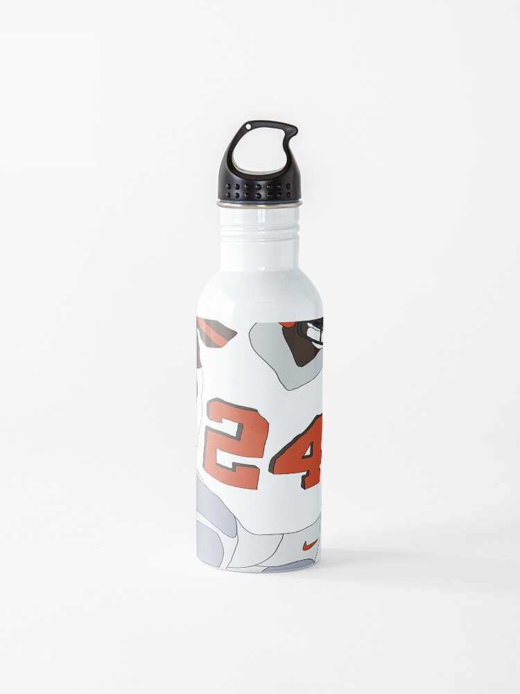 Nick Chubb #24 Cleveland Browns RB' Water Bottle for Sale by Jasen Black