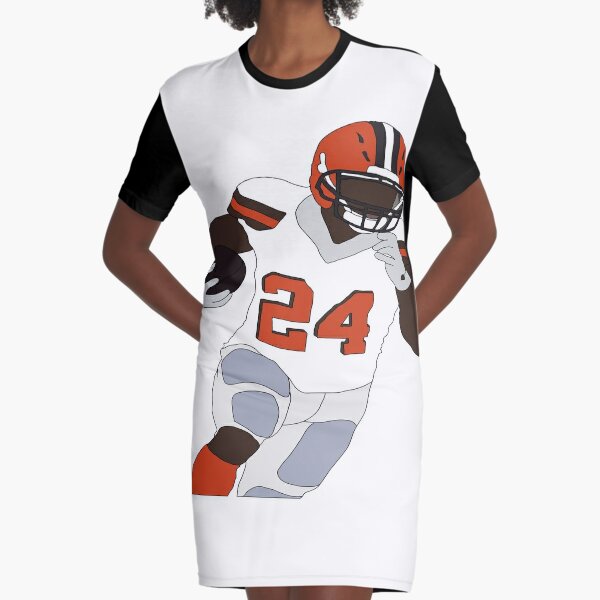 Nick Chubb #24 Cleveland Browns RB Essential T-Shirt for Sale by Jasen  Black