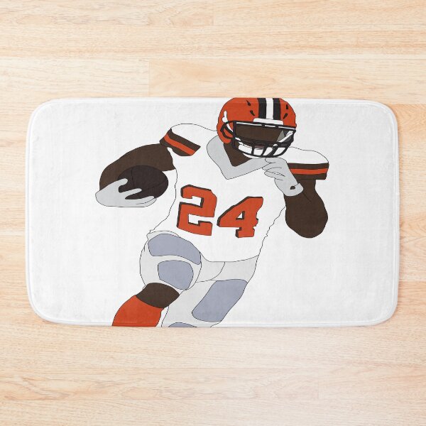 Item preview, Nick Chubb #24 Cleveland Browns RB designed and sold by Jasen Black.