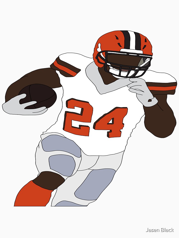 Nick Chubb #24 Cleveland Browns RB' Essential T-Shirt for Sale by