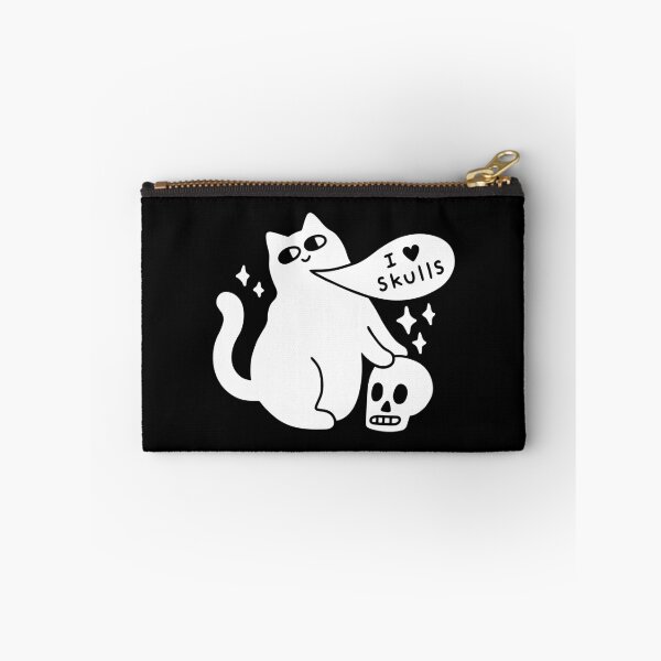 Item preview, I Loves Skulls Cat designed and sold by obinsun.