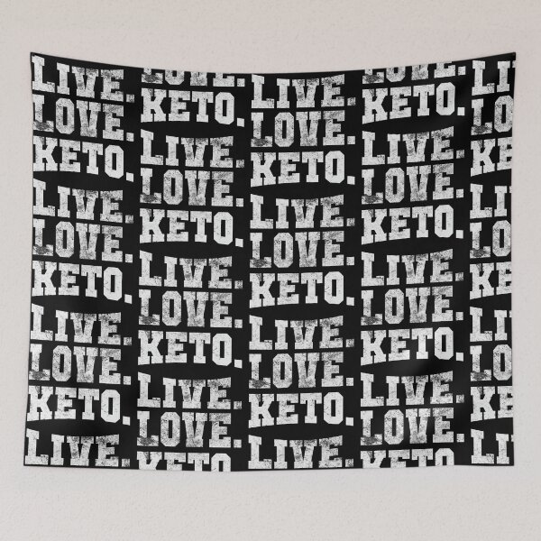 Item preview, Live Love Keto Ketogen Ketone Diet Avocado Gift designed and sold by Pubi.