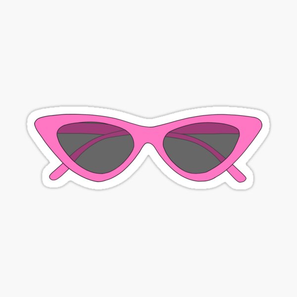 Pink Heart Sunglasses Aesthetic Sticker | ubicaciondepersonas.cdmx.gob.mx