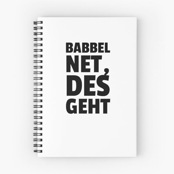 Artikelvorschau, Babbel Net Des Geht entworfen und verkauft von The5thDesign.