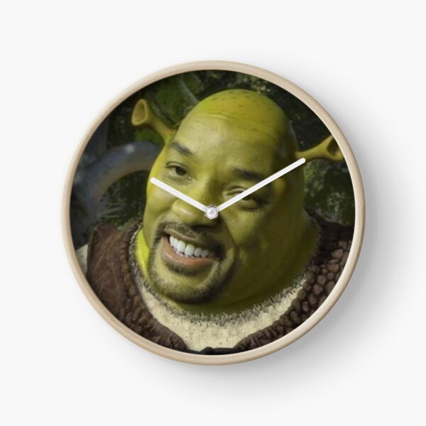 Will Smith X Shrek Clock