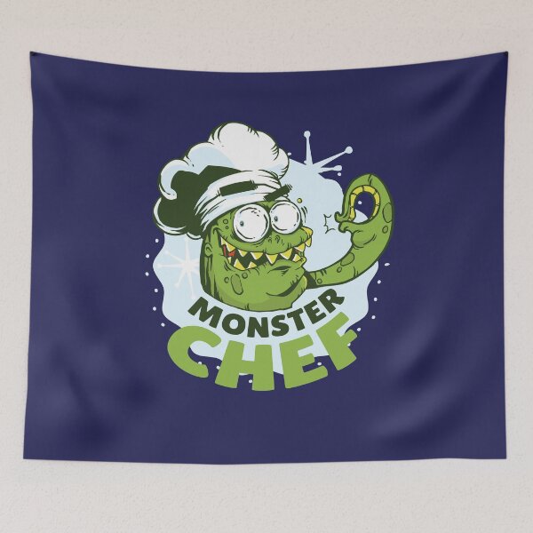 Item preview, Monster Chef designed and sold by Vanditdesigns.