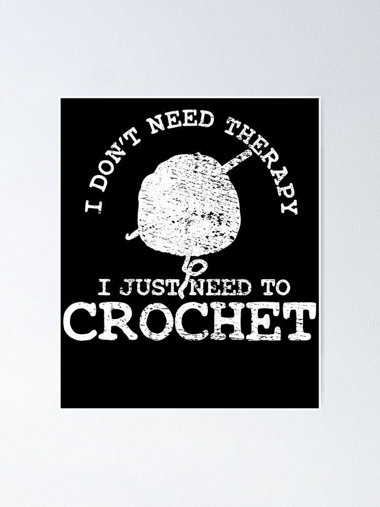 Thumbnail 1 of 3, Poster, Crochet designed and sold by 4tomic.