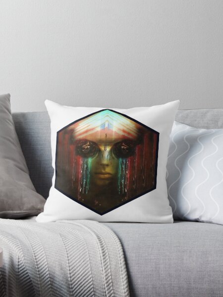 Vista previa del artículo con la obra «Dryad llorando en blanco», diseñado y vendido por RoosterRepublic.
