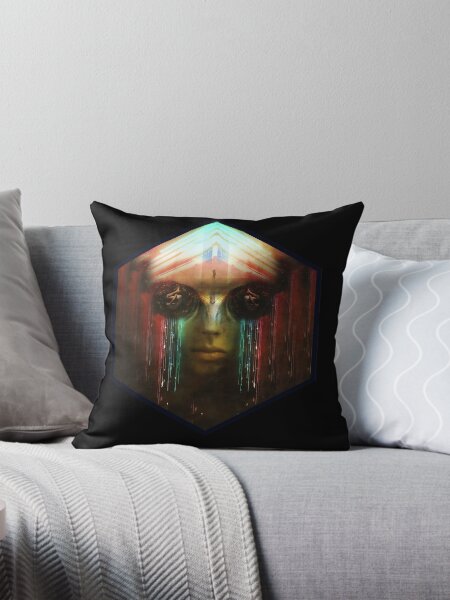 Vista previa del artículo con la obra «Dryad llorando en negro», diseñado y vendido por RoosterRepublic.