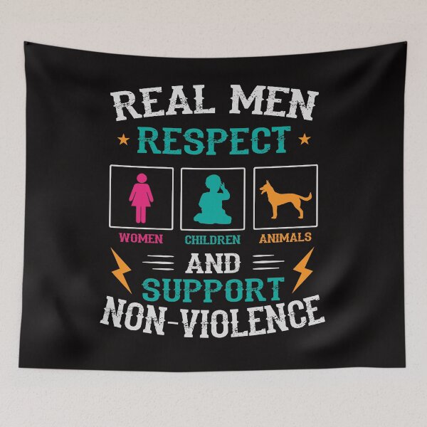Item preview, Comet Crab. Real Men Respect Women Children Animals designed and sold by SavvyTurtle.
