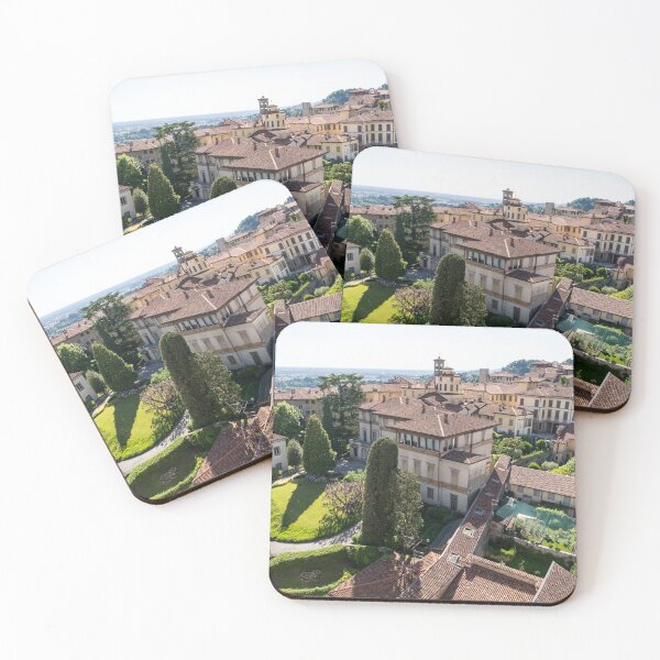 Item preview, Rooftops and Gardens - Citta Alta Upper Town in Bergamo Lombardy Italy designed and sold by Georgia Mizuleva.