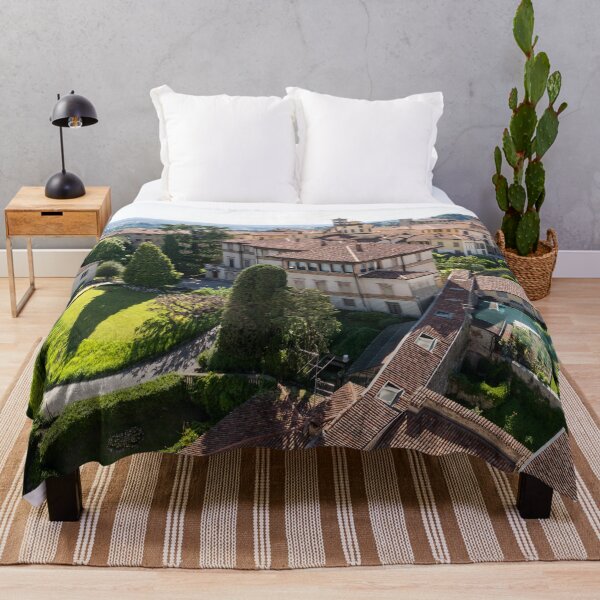 Item preview, Rooftops and Gardens - Citta Alta Upper Town in Bergamo Lombardy Italy designed and sold by Georgia Mizuleva.