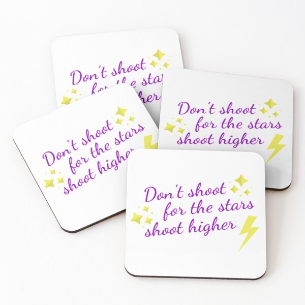 Item preview, Don't shoot for the stars shoot higher designed and sold by DiscoBallDesigns.
