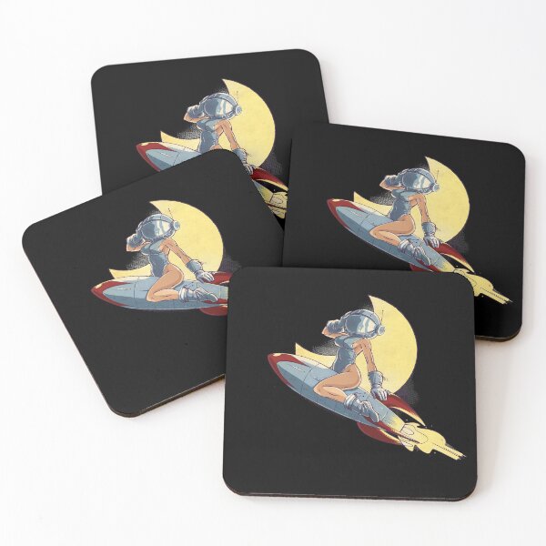 Item preview, Rocket Pinup Space Babe designed and sold by supermara.