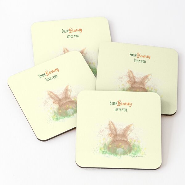 Item preview, SomeBunny loves you designed and sold by studioMoSa.