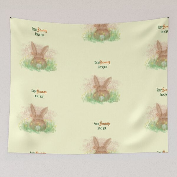 Item preview, SomeBunny loves you designed and sold by studioMoSa.