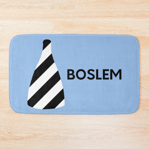 Item preview, "Boslem" Black and White Bottle Kiln original gift design designed and sold by StokeTees.