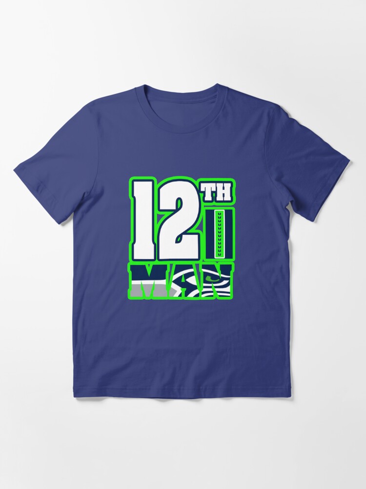 Seattle Seahawks Budweiser 12th Man Logo Neon Green T Shirt Size XL Men  Women