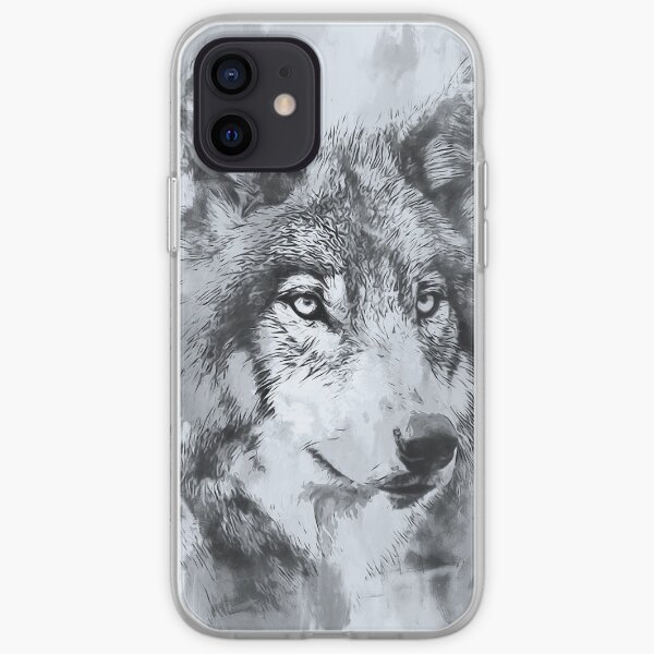 Wild Wolf iPhone Soft Case
