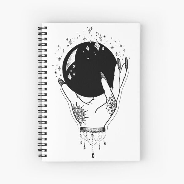 Crystal Ball Spiral Notebook