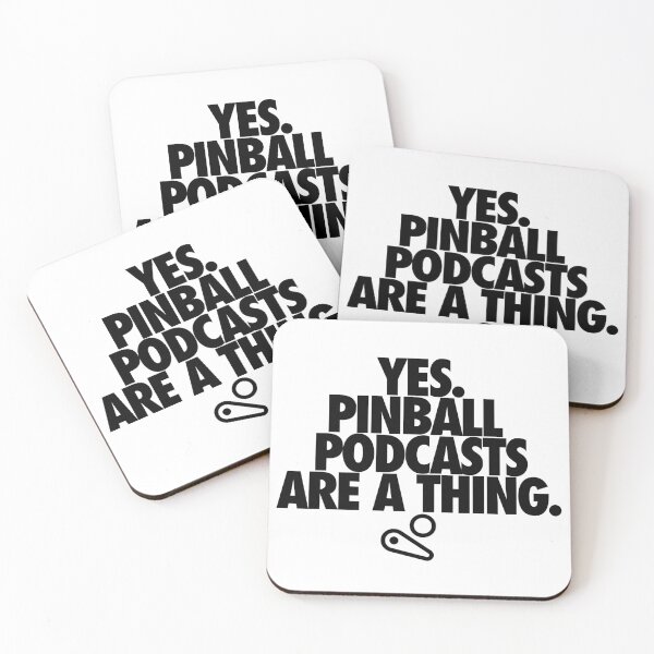 Item preview, Yes. Pinball podcasts are a thing. designed and sold by Slingz.