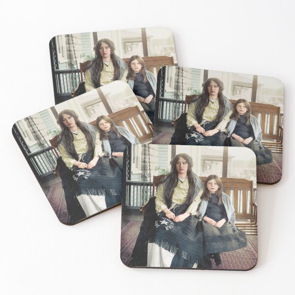 Item preview, Charlotte and Marjorie Collyer, Titanic Survivors, June 1912, restored and colorized designed and sold by Mario  Unger.