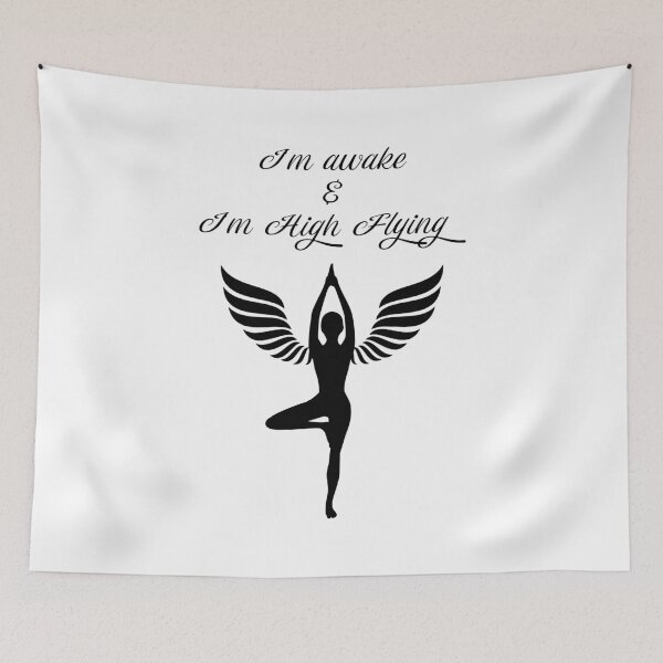Item preview, Mindfulness Manifestation  - Im Awake Im High Flying (WB) designed and sold by talgursmusthave.