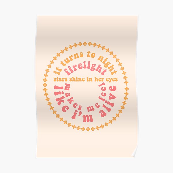 "Flower Power Greta Van Fleet Lyrics" Poster for Sale by fromthefires