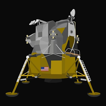 Artwork thumbnail, Lunar Excursion Module by theburningbird