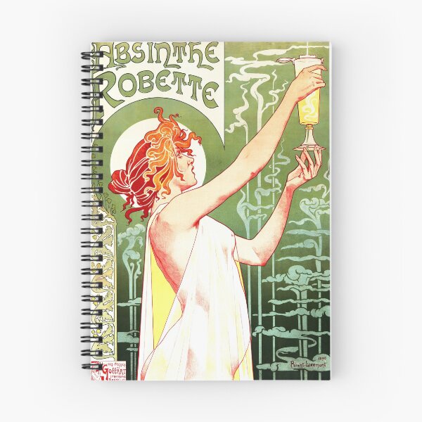 Artikelvorschau, ABSINTH ROBETTE von Henri Privat Livemont Französischer Jugendstil entworfen und verkauft von retroposters.